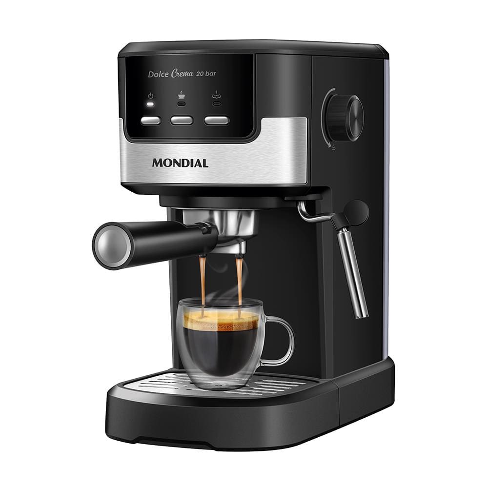 Cafeteira Expresso Mondial Dolce Crema Preto 110v - C-21-e-cnp