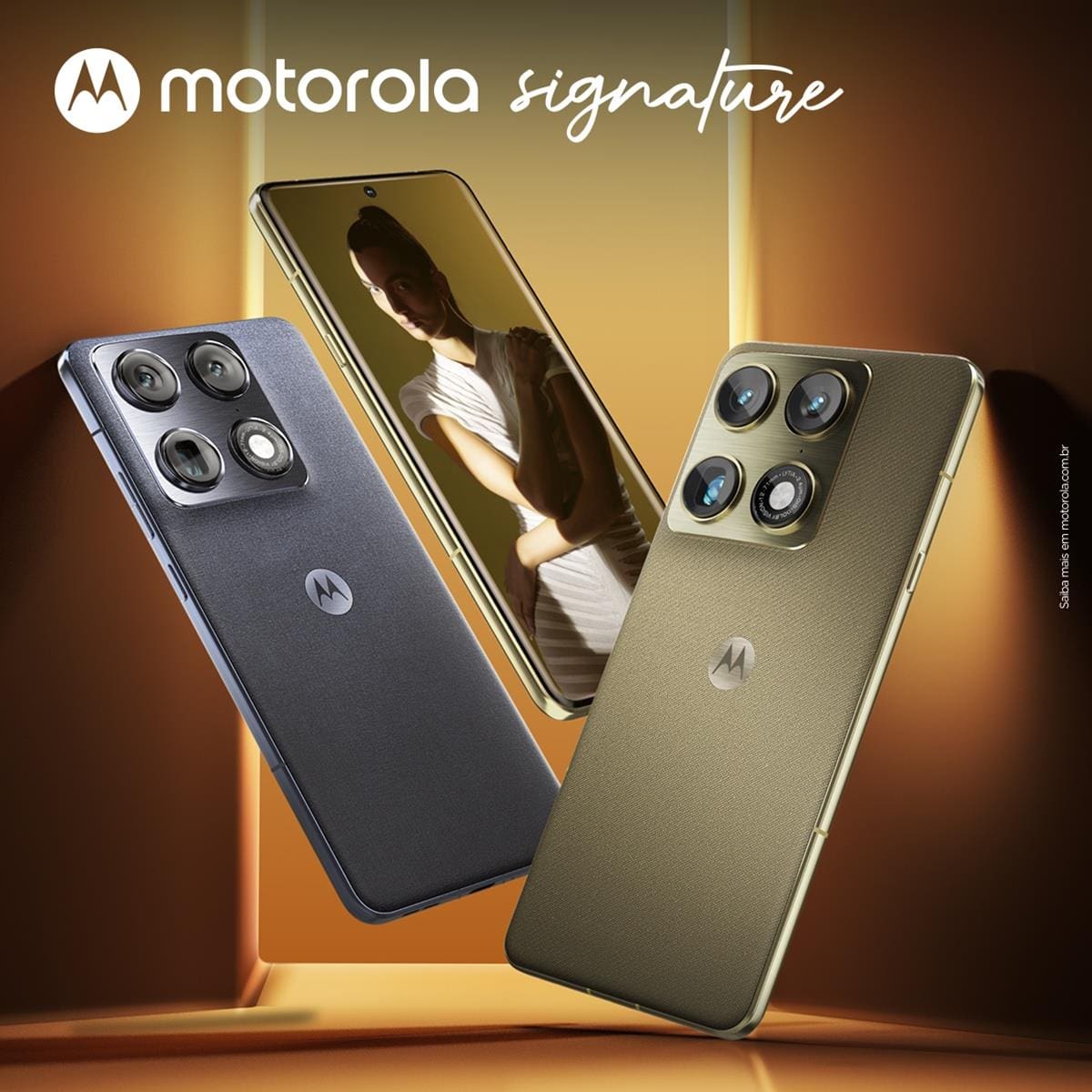 Smartphone Motorola Signature 6.8” 512GB 5G | Casas Bahia