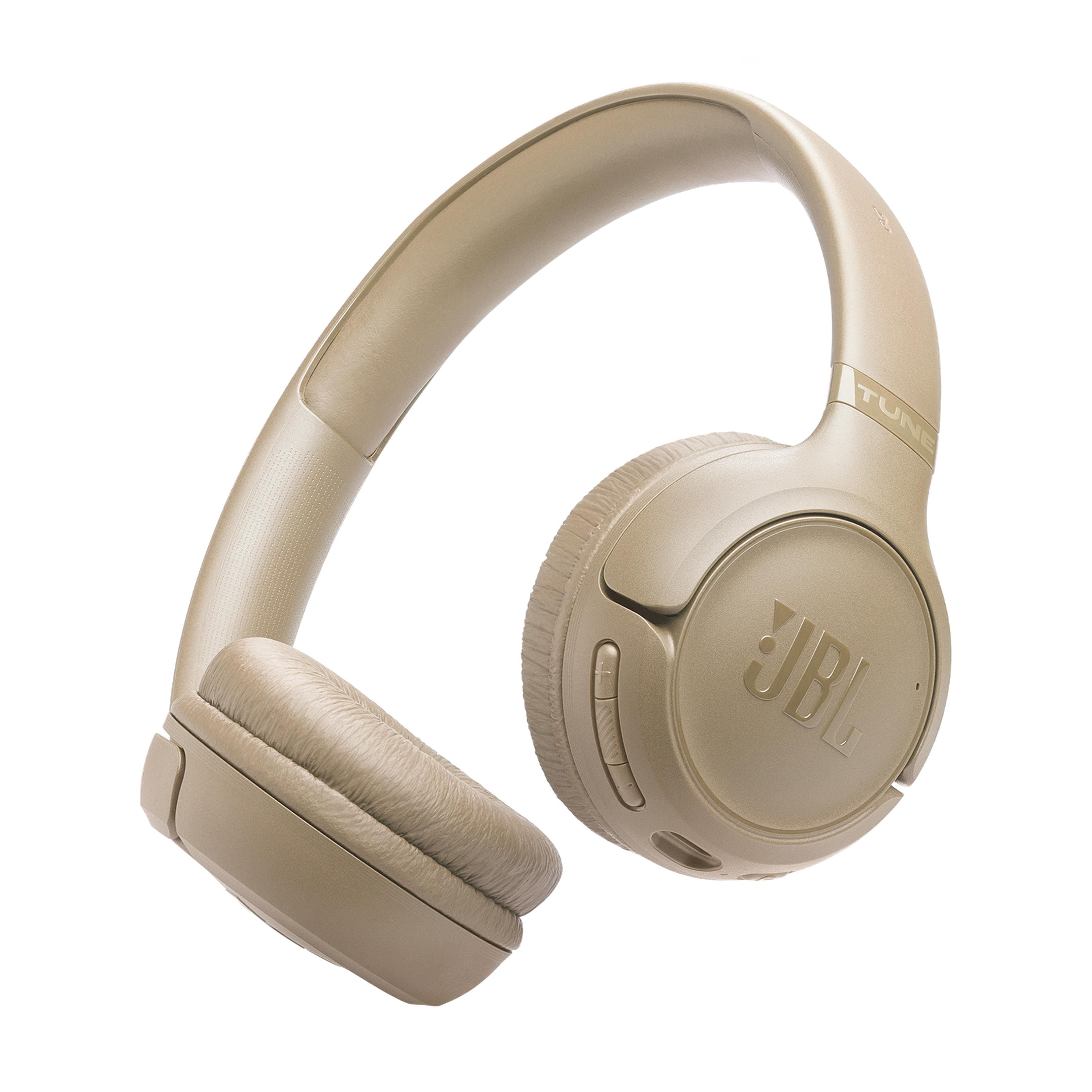 Fone de Ouvido JBL Tune 530BT Headphone Bluetooth Pure Bass Até 76h Bateria Bege