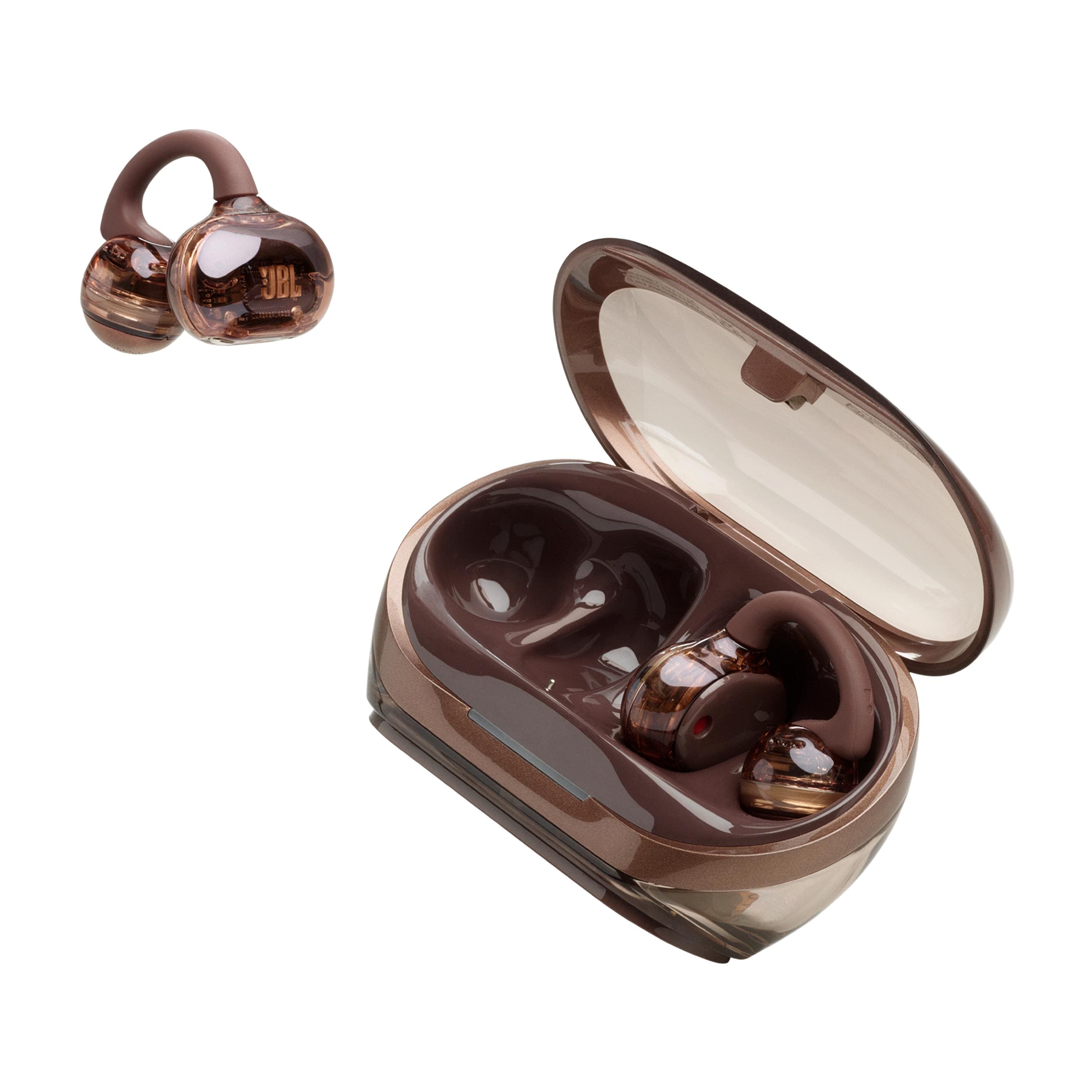 Fone de Ouvido JBL Soundgear Clips OpenSound Bluetooth IP54 32h Bateria Cobre