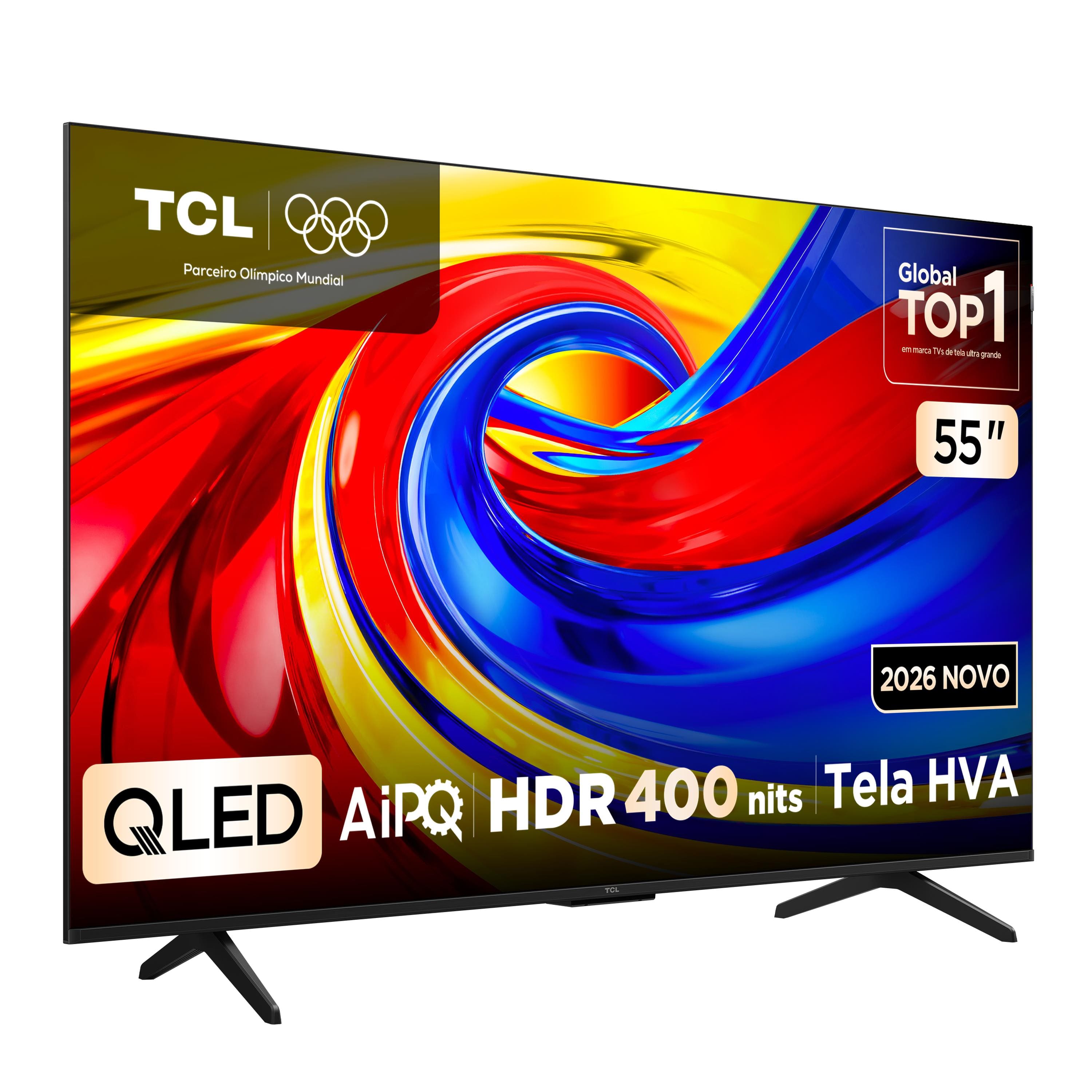 TCL 55インチ550728有機ELテレビ Smart TV 55” 4K QLED TCL | Casas Bahia