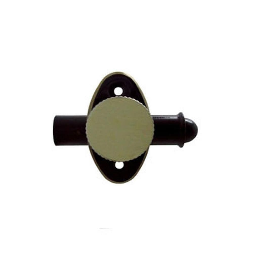 Fecho De Segurança Para Porta Zamac Latão Oxidado 86572 Aliança