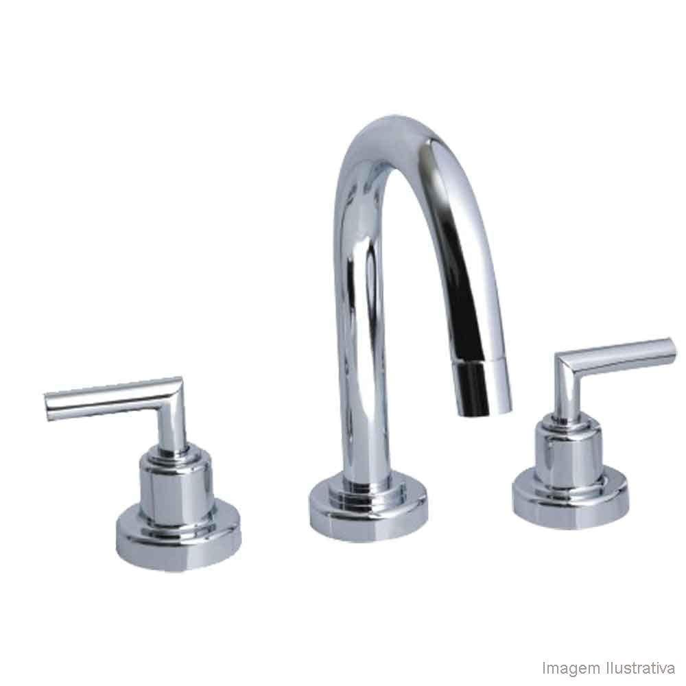 Misturador Para Lavatório De Mesa Bica Alta Izy Plus 1877.C24 Cromado Deca