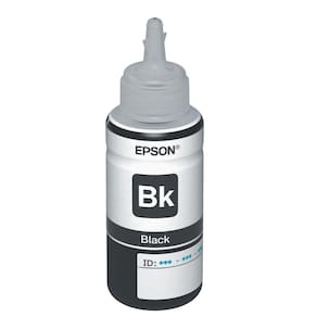 Refil de Tinta Preto Epson T664120 - Para Impressora L110/L210/L355/L555