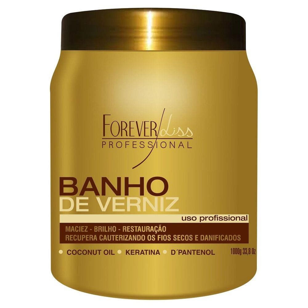 Banho de Verniz Brilho Hidratante Forever Liss