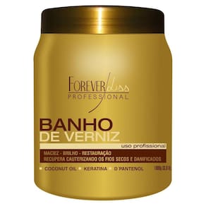 Banho de Verniz Brilho Hidratante Forever Liss