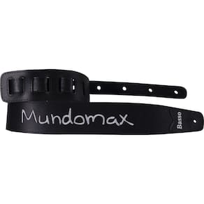 Correia Para Violão. Guitarra E Baixo Luxo Preto Mundomax
