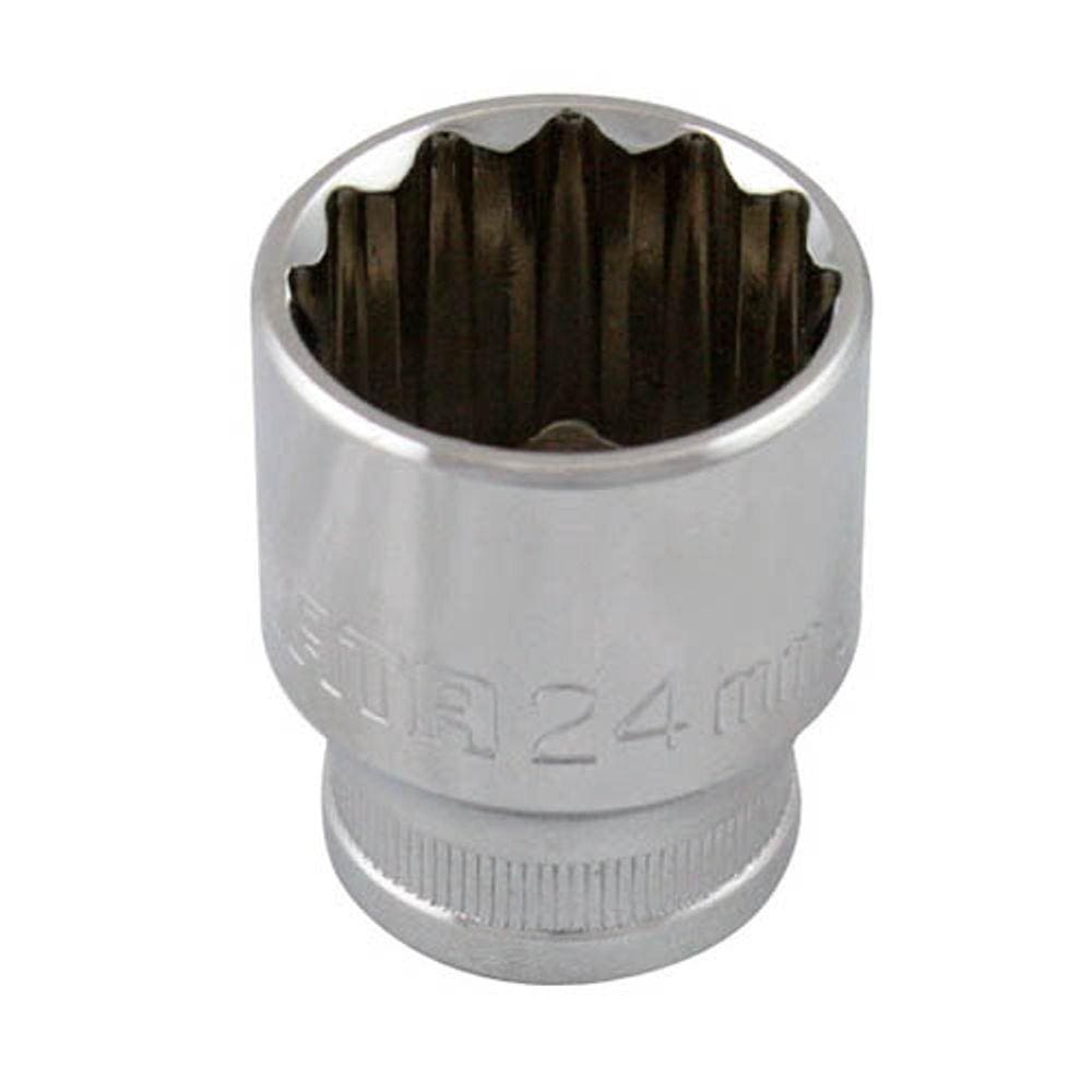 Soquete Estriado Encaixe - 1/2" - d19-29/32" - Gedore