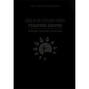 Bíblia De Estudo Para Pequenos Grupos Preta