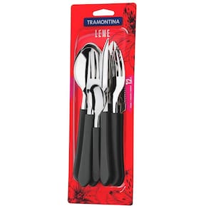 Faqueiro 12 Peças Leme Em Aço Inox 23198039 Tramontina