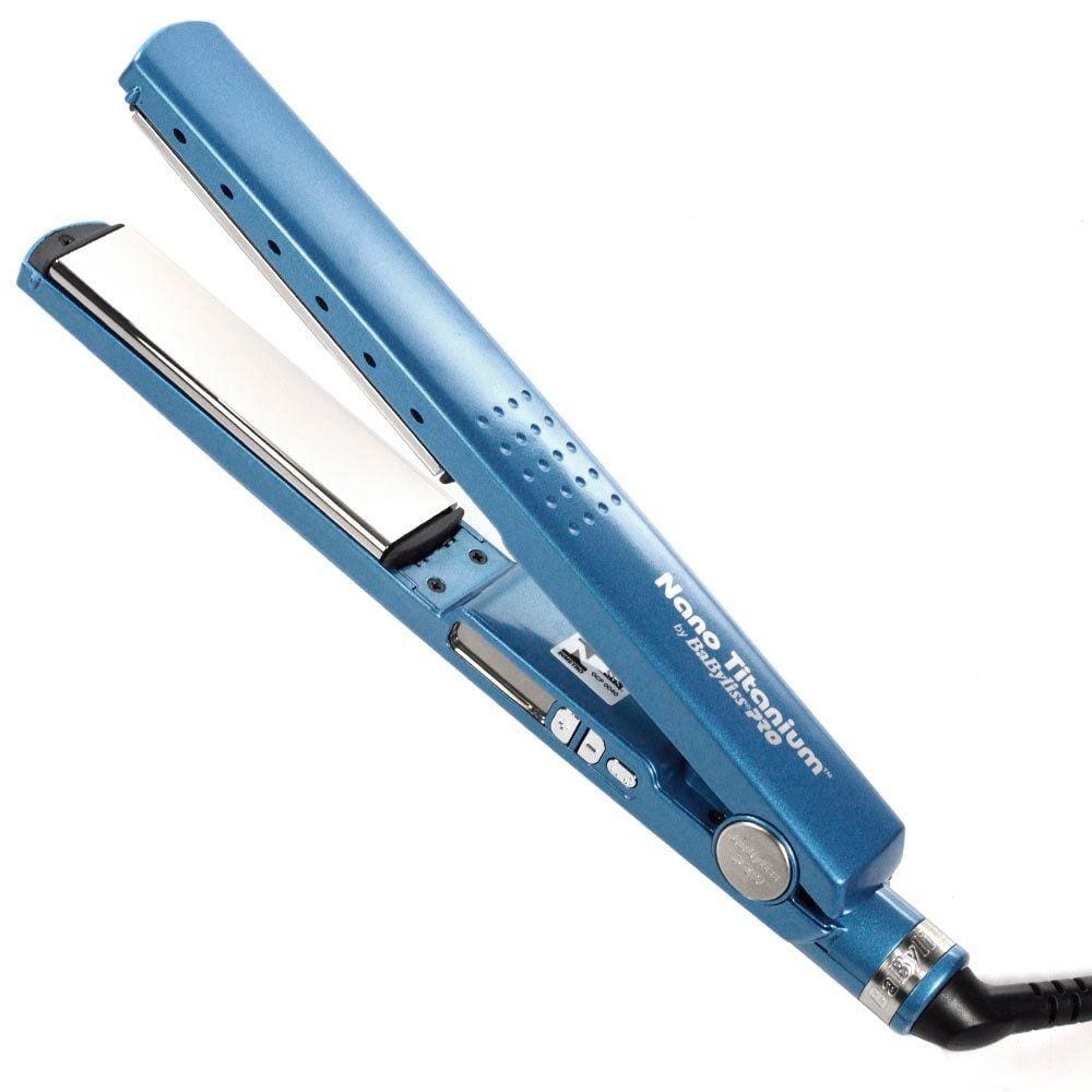 Prancha cabelo baby liss pro nano titanium 2091 babnt2091t azul 220v Casas Bahia