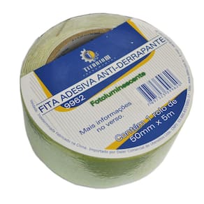 Fita Adesiva Anti Derrapante Fotoluminescente Fluorescente que Brilha no Escuro