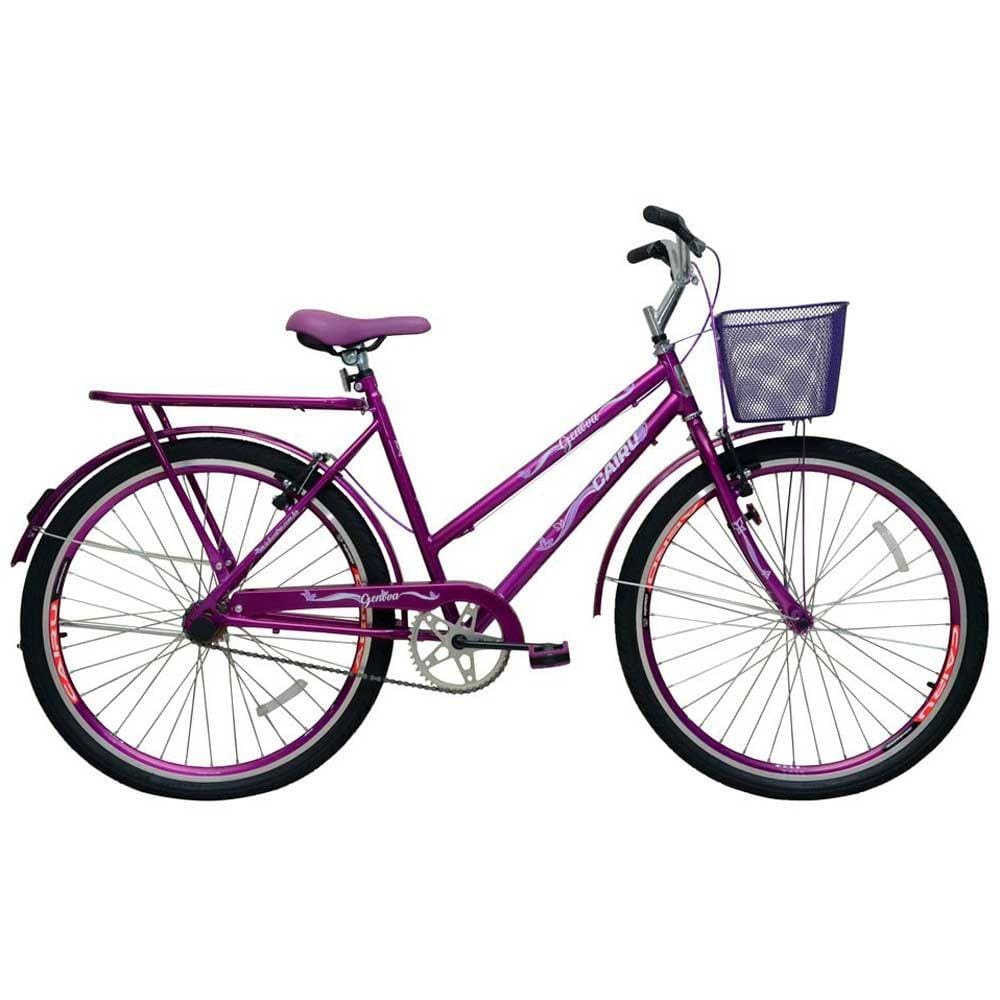 MG Bicicletas - Bicicleta aro 24 feminina , com cesta 