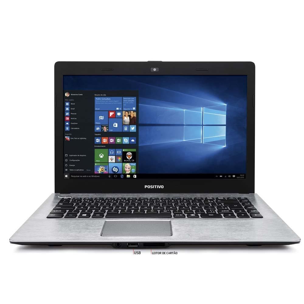 Notebook Positivo Core i3-4005U 4GB 500GB | Casas Bahia