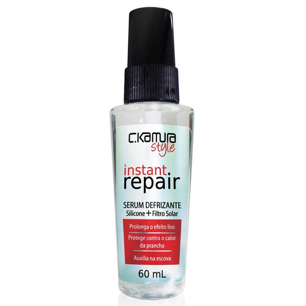 Serum Defrizante Silicone + Filtro Solar Instant Repair C.Kamura