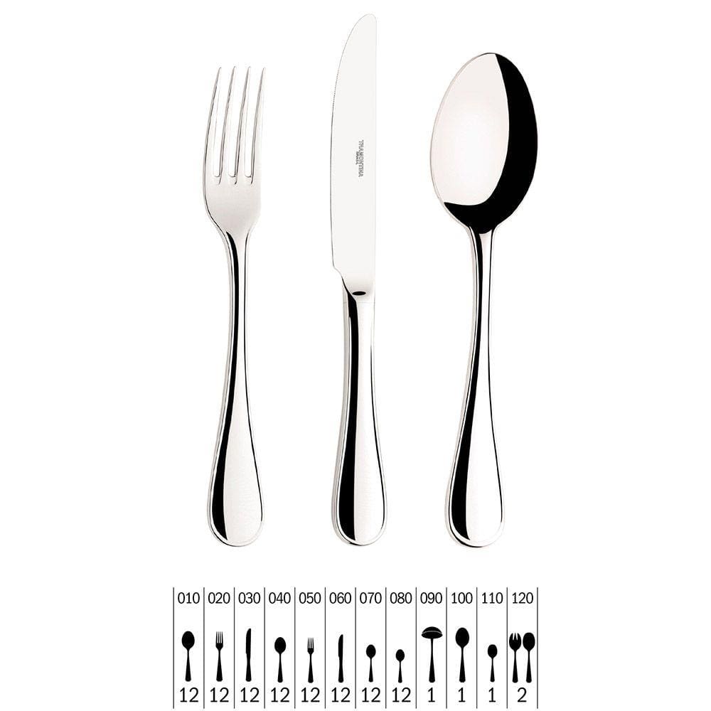 Faqueiro Firenze 130 Peças Aço Inox 66925423 Tramontina