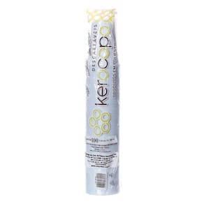 Copo de Plástico Descartável PS Branco de 300ml Caixa com 2000 Unidades Kerocopo