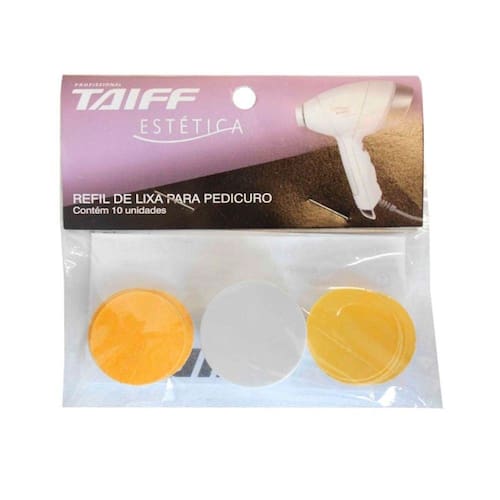 imagem-Lixa Para Pedicuro Softfeet Taiff 10 Unidades 