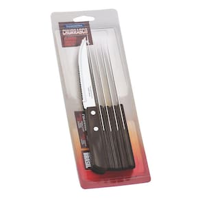 Conjunto De Facas Para Churrasco 6 Peças Polywood - Tramontina - 21198915