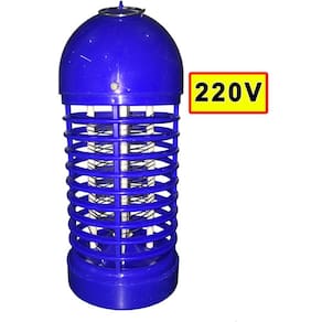 Mata Mosquito Eletrico para Insetos e Moscas Repelente e Armadilha 220v Azul