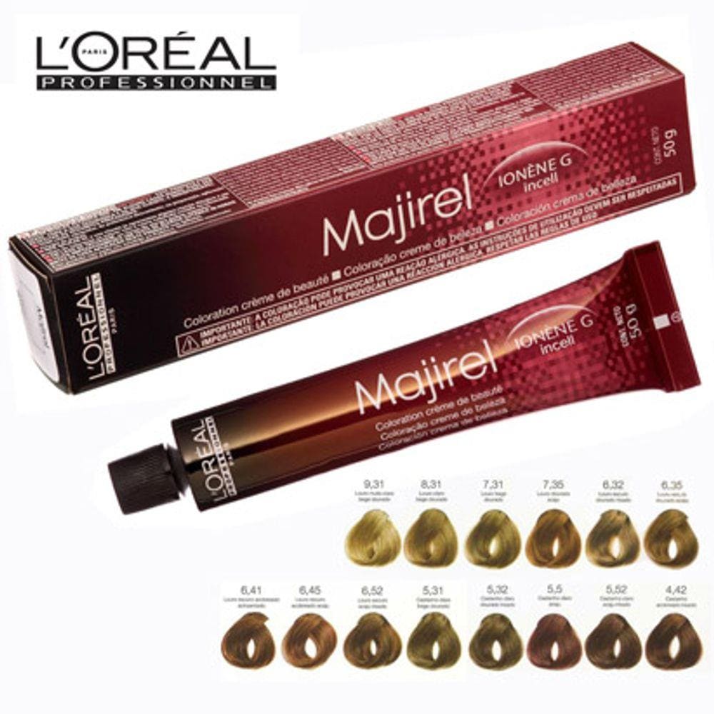 Tintura Loreal Profissional Majirel Tabela Cores Casas Bahia