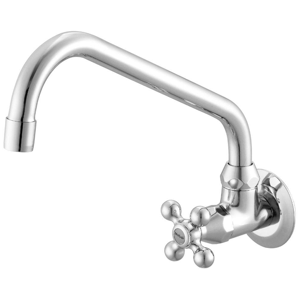 Torneira para Cozinha com Bica Móvel de Parede Meber 1165 C 21 12 BA