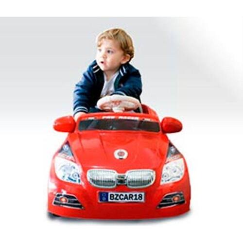 Carro Elétrico Infantil BZ Car Vermelho com Luzes, Sons e Volume Ajustável BARZI MOTORS Menor preço em Carro Elétrico Infantil BZ Car Vermelho com Luzes, Sons e Volume Ajustável BARZI MOTORS