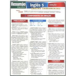 Resumao Ingles 5 - Oracao