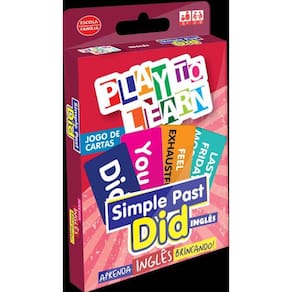Play To Learn - Jogo De Cartas Simple Past - Did