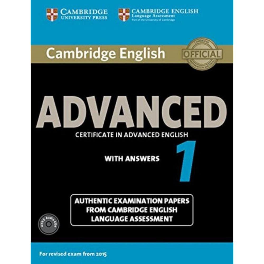 Cambridge English Advanced 1 Sb With Answers And Audio Cds