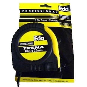 Trena Emborrachada 10M X 25Mm Com Ponta Imantada