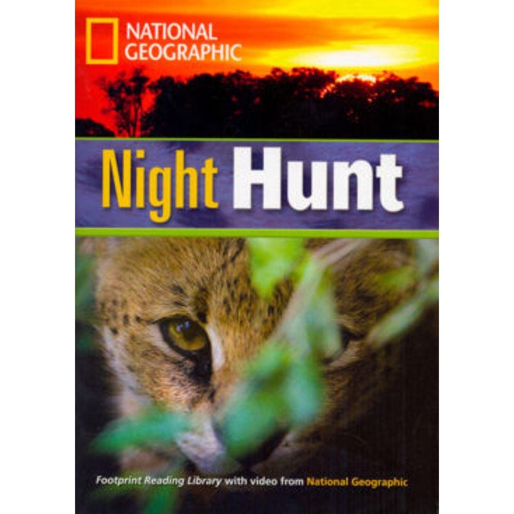 Night Hunt (With Multi-Rom) - Footprint Reading Library - Intermediate B1 1300 Headwords - American