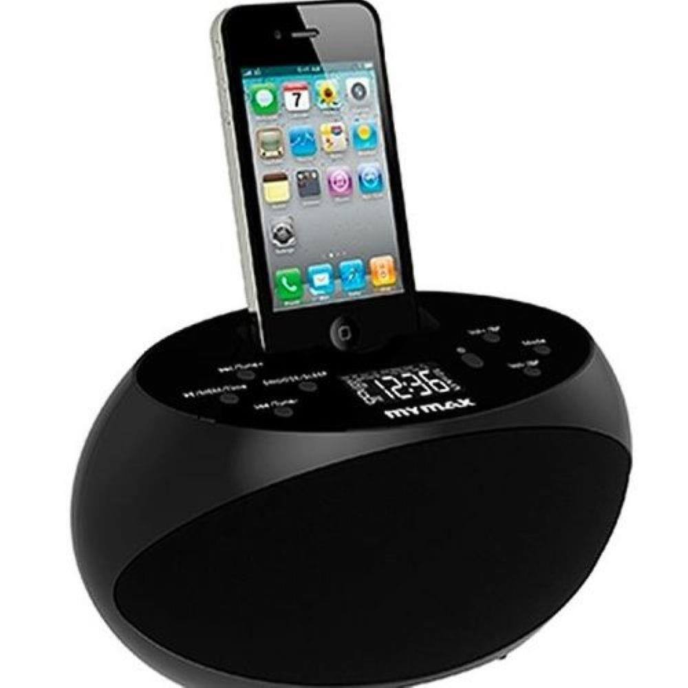 radio relogio dock station iphone