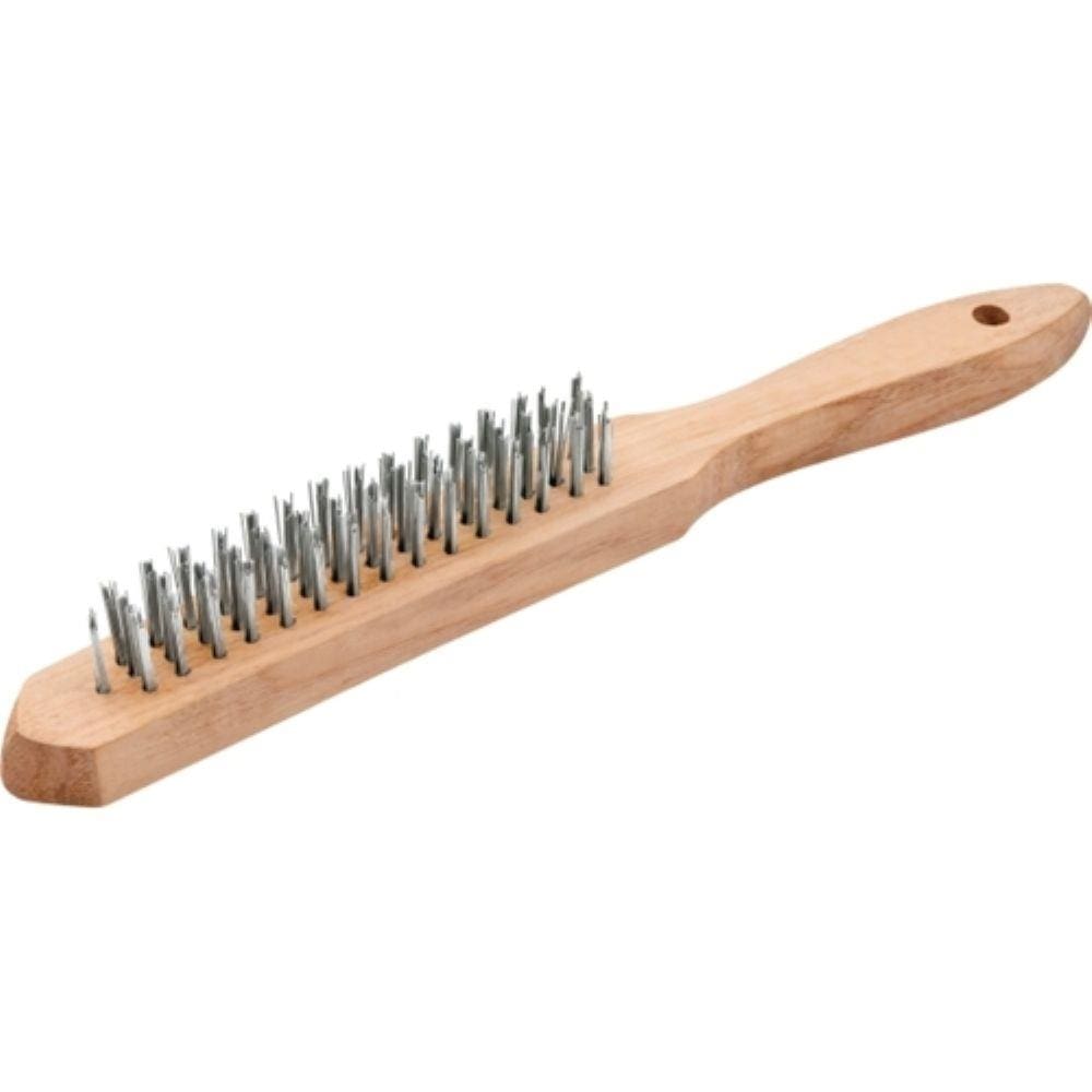 Escova De Aço Carbono Manual Com 4 Fileiras - Vonder
