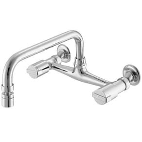 Torneira Com Misturador De Cozinha Parede Meber 3003 C 44 Bu Aa