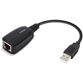 Conversor USB 2.0 para RJ-45 Preto - Comtac