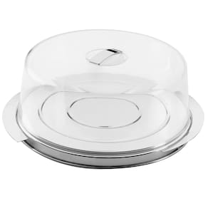 Prato p/ Bolo Forma Terrazas c/ Cúpula 27,5 cm