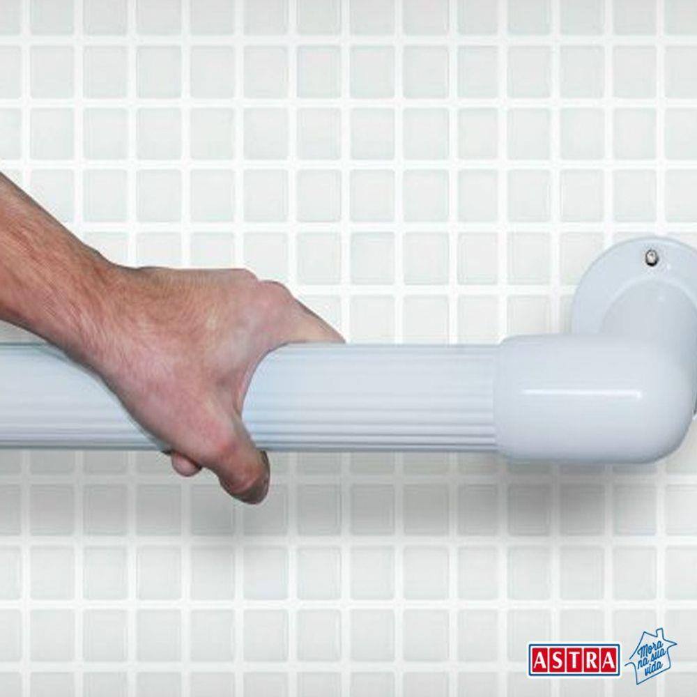 Barra de Apoio em PVC 60cm 36mm Integral - Astra