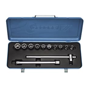 Jogo de Soquetes Encaixe 1/2`` 10 a 22mm 12 Peças 19NM Gedore