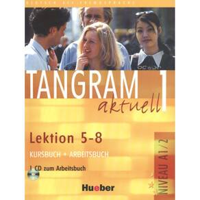 Tangram Aktuell 1 Kursbuch & Arbeitsbuch Lektion 5-8 C/ Cd (Texto + Exerc.)