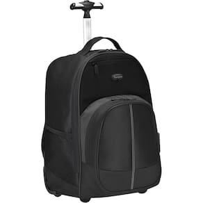 Mochila Notebook 16" com Rodas COMPACT ROLLING TSB750US Preta/Cinza TARGUS