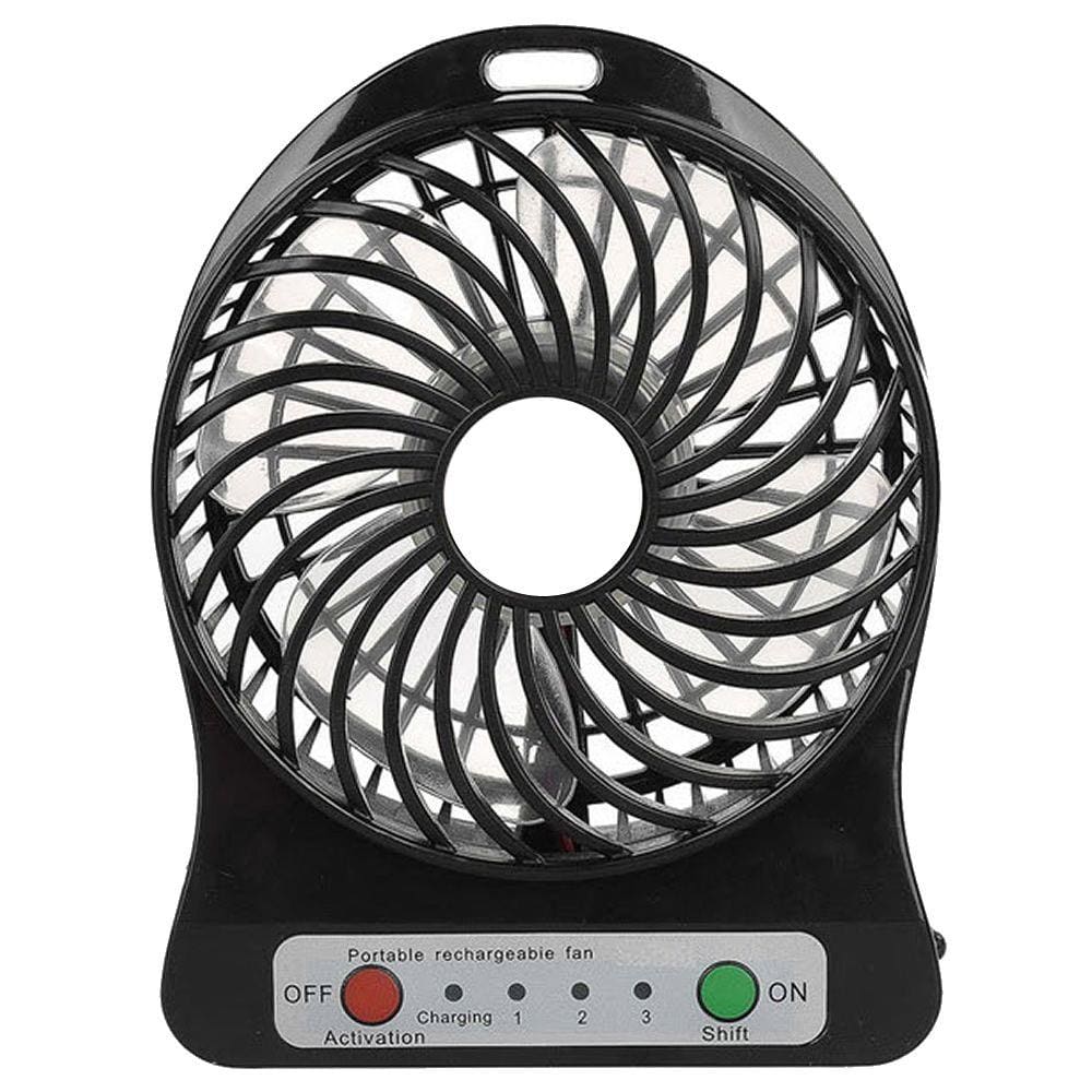 Ventilador USB Portatil Metalico para Computadora Laptop 14cm