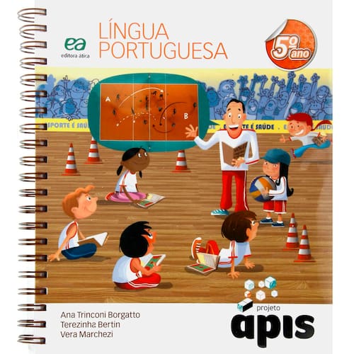 Livro - Projeto Ápis - Língua Portuguesa - 5º | Casas Bahia