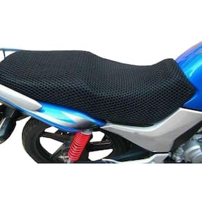 Capa De Banco Moto Termica Impermeavel Ventilada Cor Preta