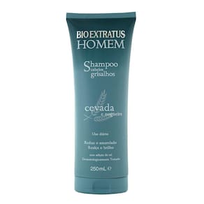 Shampoo Cabelos Grisalhos Homem - Bio Extratus - 250ml