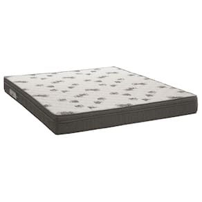 Colchão Casal Ortobom Light Espuma D45 17x138x188 cm – Cinza / Branco
