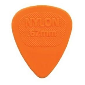 Palheta Nylon MIDI 0,67mm Laranja - Dunlop