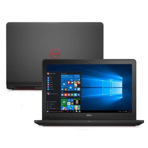 imagem-Notebook Gamer Dell NVIDIA GeForce GTX 960M Core i5-6300HQ 8GB 1TB Tela Full HD 15.6” Windows 10 Inspiron I15-7559-A10