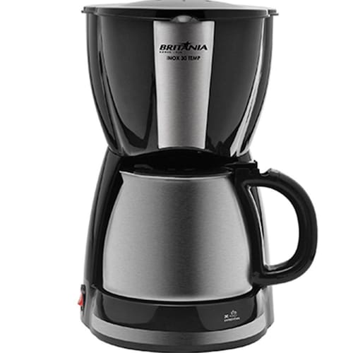 imagem-Cafeteira Britânia Inox 30 Temp - 110V
