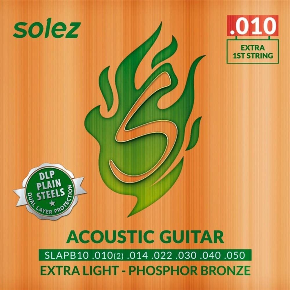 Encordoamento Violão DLP Bronze .010 SLAPB10 Solez